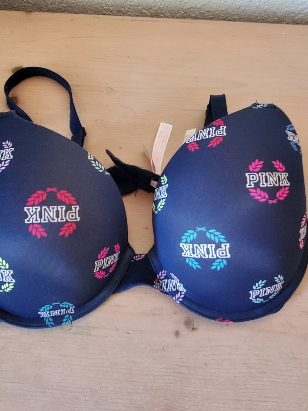 PINK By Victoria's Secret Push Up Coverage Bra 34DD